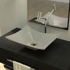 Kit Cuba L38 C/Válvula 1`` 2,6cm + Sifão Pvc + Flexível Compace Cinza