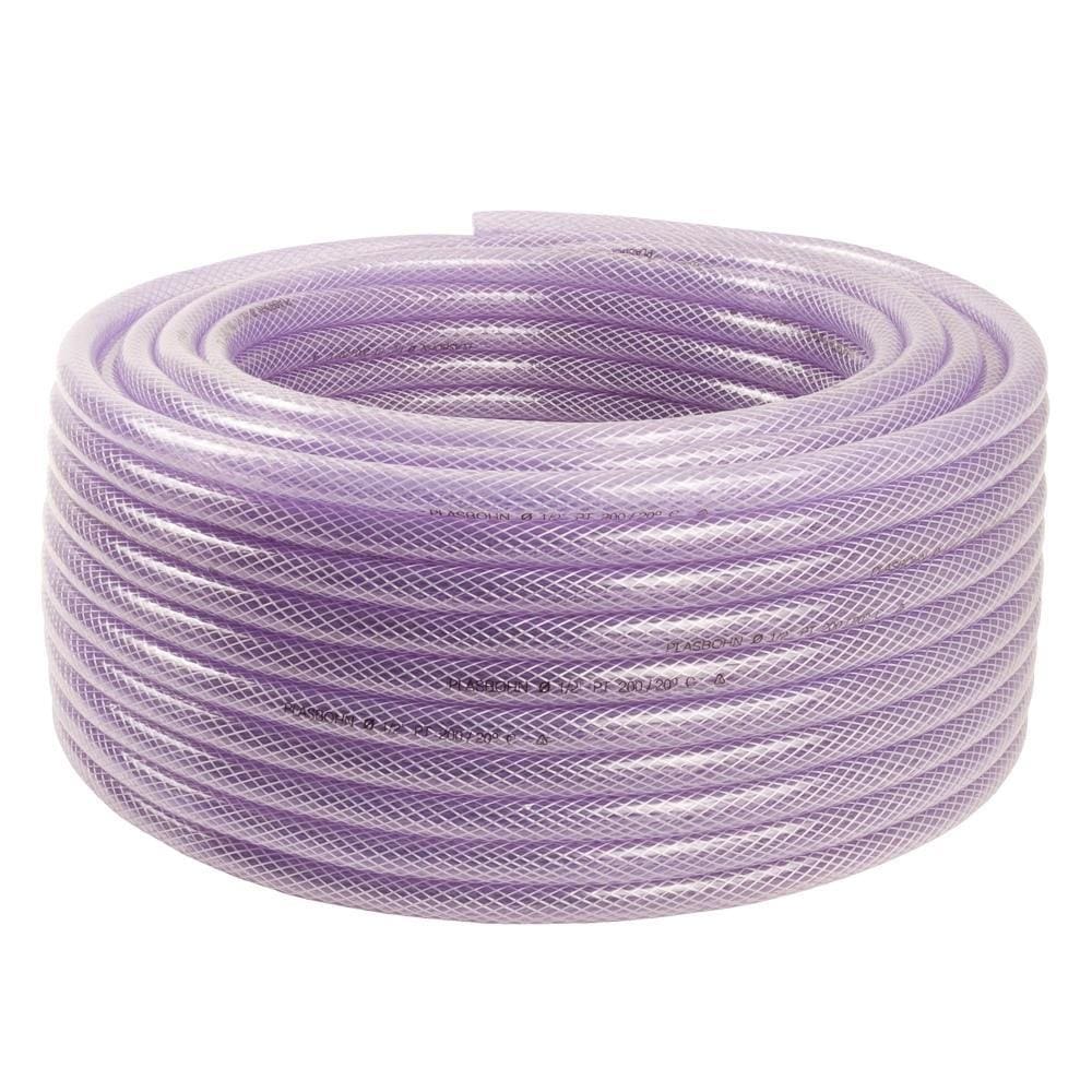 Mangueira Pneumática Plasbohn PT200 Libras 3/8 x 1,7mm Trançada 50m