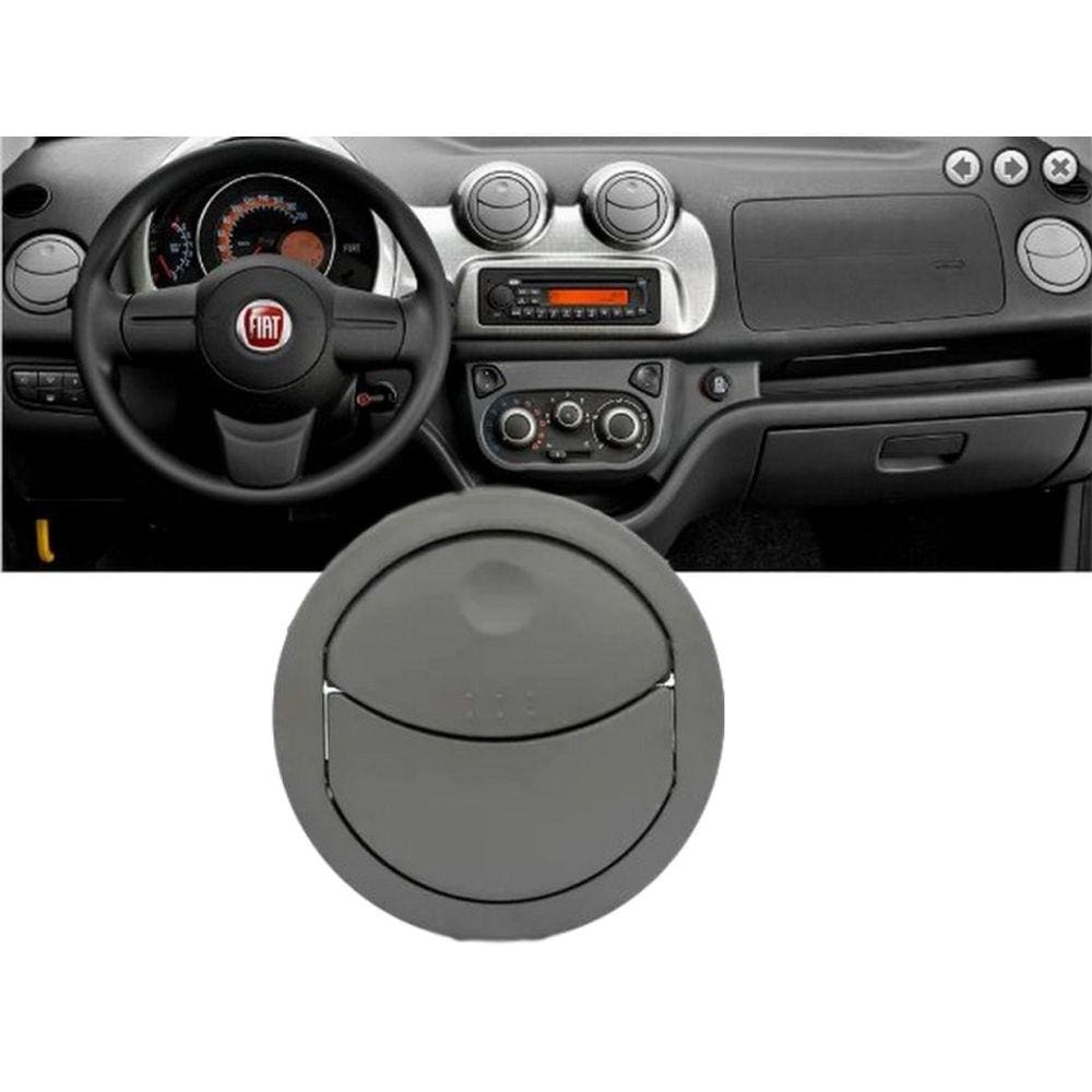 Difusor Ar Novo Uno 2010/Nova Fiorino 2013 Central Cinza Df483