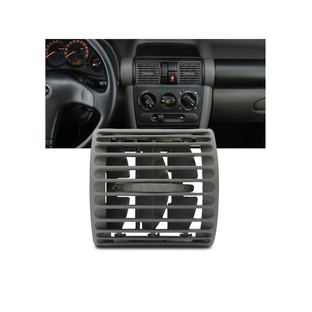 DIFUSOR DE AR CORSA CLASSIC 1994 a 2013 CENTRAL LATERAL CINZA DF631