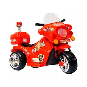 Mini Moto Infantil Elétrica Bateria Bivolt de 6v Gtr Vermelho Importway Bw006vm