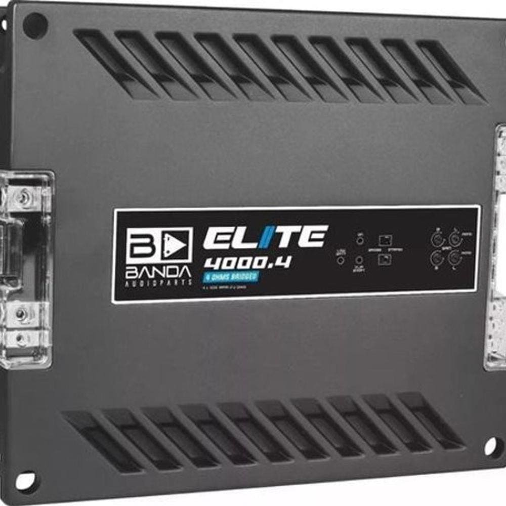 Modulo Banda Elite 4000.4 4000 Rms 1 Ohm 4 Canais Trio