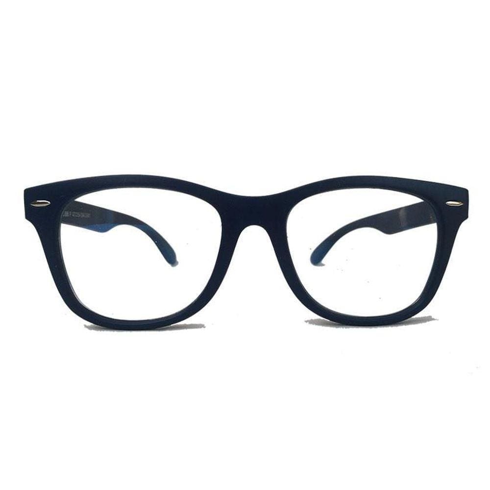 óculos Infantil Inquebrável Silicone Wayfarer Azul