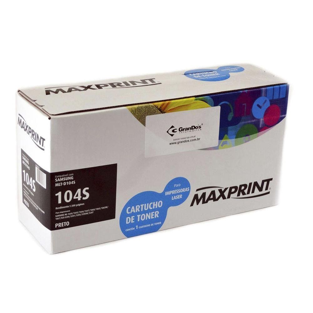 Toner Samsung D104S D104 104 - ML1665 ML1660 SCX3200 SCX3217 O1-8W4Z-2WJC