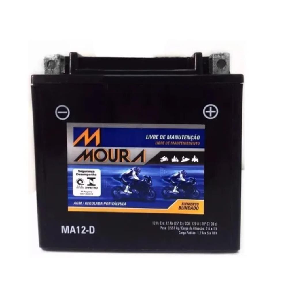 Bateria Moura Ma12d