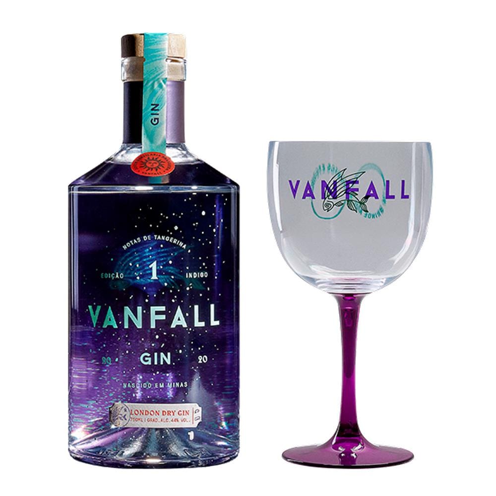 Gin Vanfall + Taça Acrílico