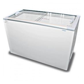Freezer Horizontal Expositor Fricon  Tampa de Vidro 411L HCEB 411 V - 127V