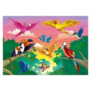 Puzzle Progressivo Animais - Céu, Terra e Mar