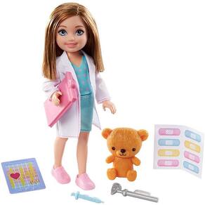 Boneca Barbie Profissões Médica Pediatra - Original Mattel