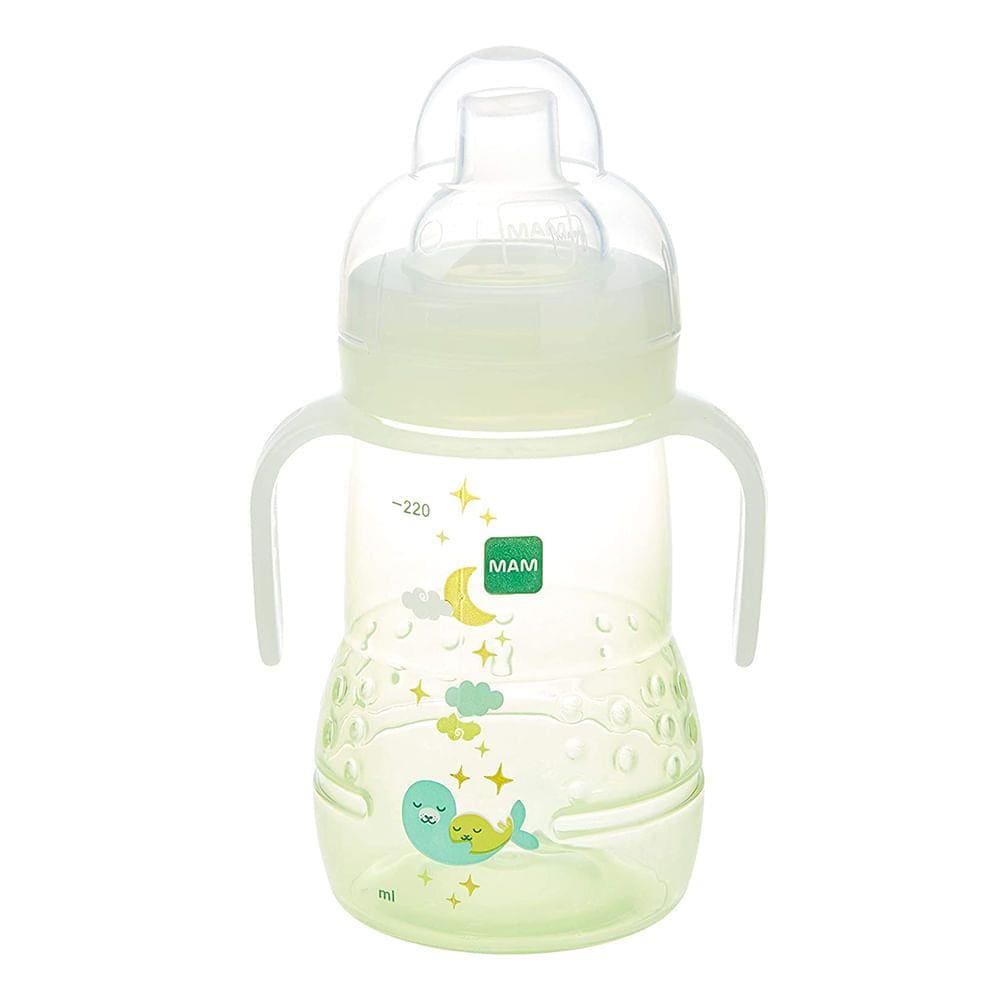 Copo de Transição Mam Trainer+ Night Neutra 220ml