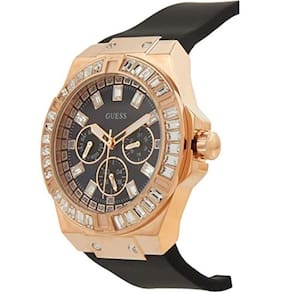 Relógio Feminino Guess Vênus Rosé Cristais Gw0118l2