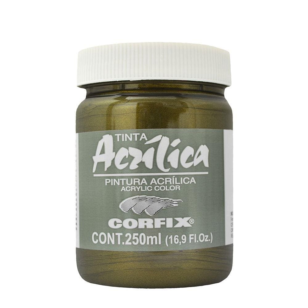 Tinta Acrílica Corfix 250ml Bronze Metálico Iridescente 143