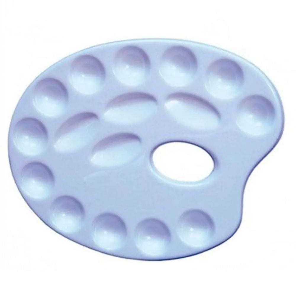 Godê Paleta para Pintura Trident Oval com 16 Cavidades 12419