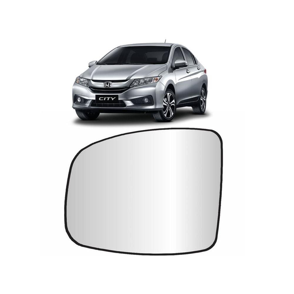 Vidro Lente Retrovisor Honda City 15 16 17 18 19 20 Esquerdo HD036C