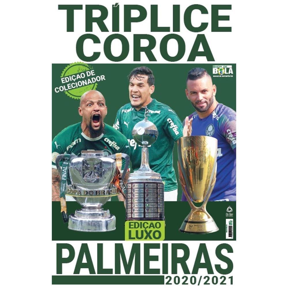 Show de Bola Magazine Pôster - Palmeiras Tríplice Coroa