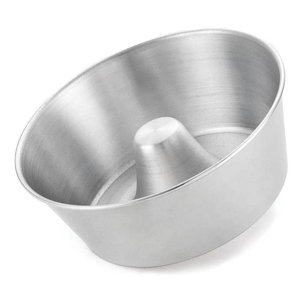 Forma De Bolo Reforçada Cônica Com Tubo 18X8Cm 1,5 Lts Nigro