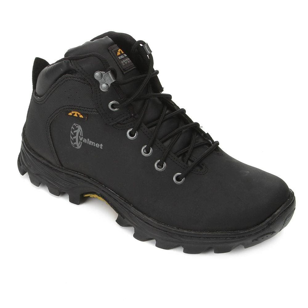 Coturno Masculino Adventure Tratorado Couro Bull Terrier Valmet