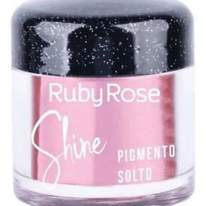 Pigmento Solto Linha Shine - Ruby Rose - Ruby