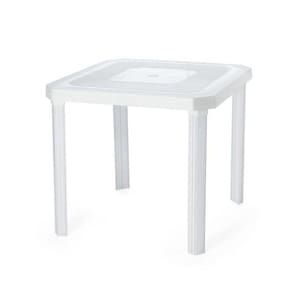 Mesa Quadrada Desmontável 80Cm Bar Praia Jardim Cozinha Br
