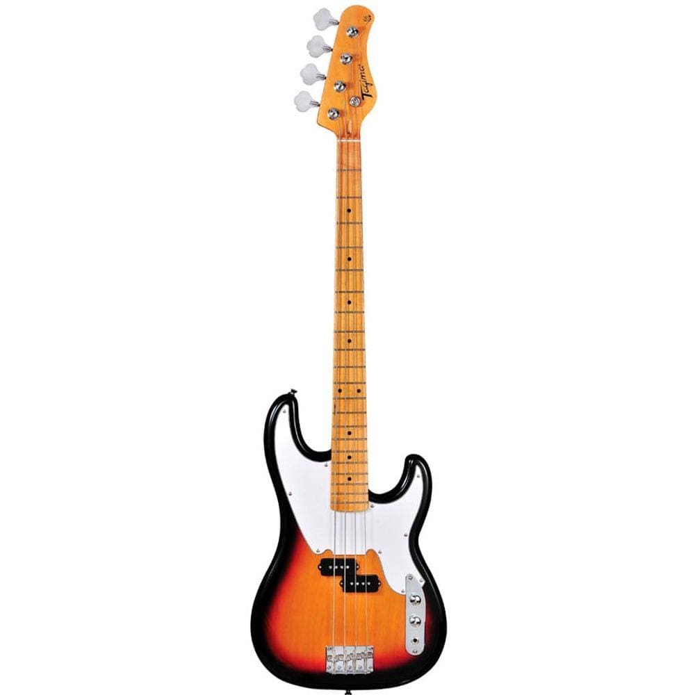 Contrabaixo 4C Tagima Tw 66 Woodstock Escudo Branco Sb - Sunburst