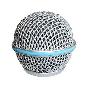 Globo Para Microfone Shure Rk265g Beta 58A Beta 58M Beta 58Mr Com E Sem Fio Mate