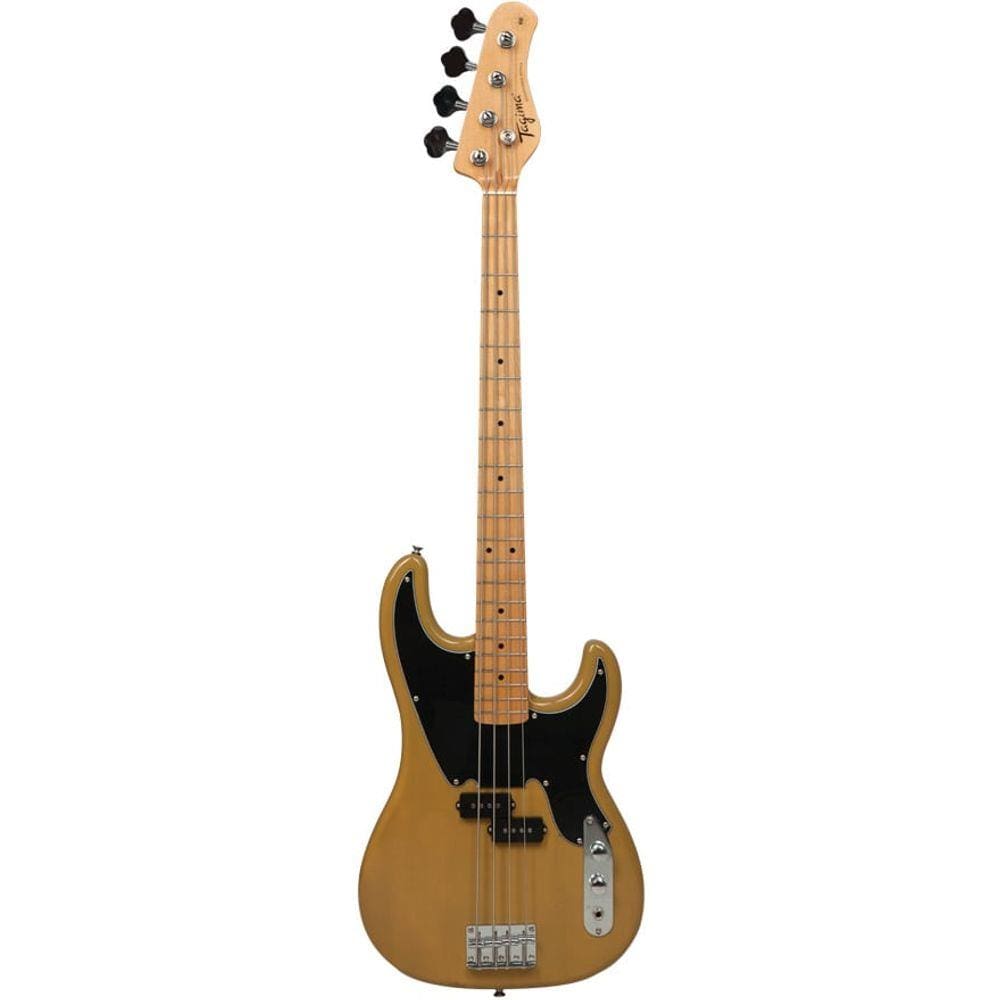 Contrabaixo 4C Tagima Tw 66 Woodstock Escala Clara Escudo Preto Bs - Butterscotsh