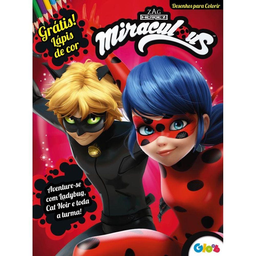 Miraculous Ladybug Revista para Colorir