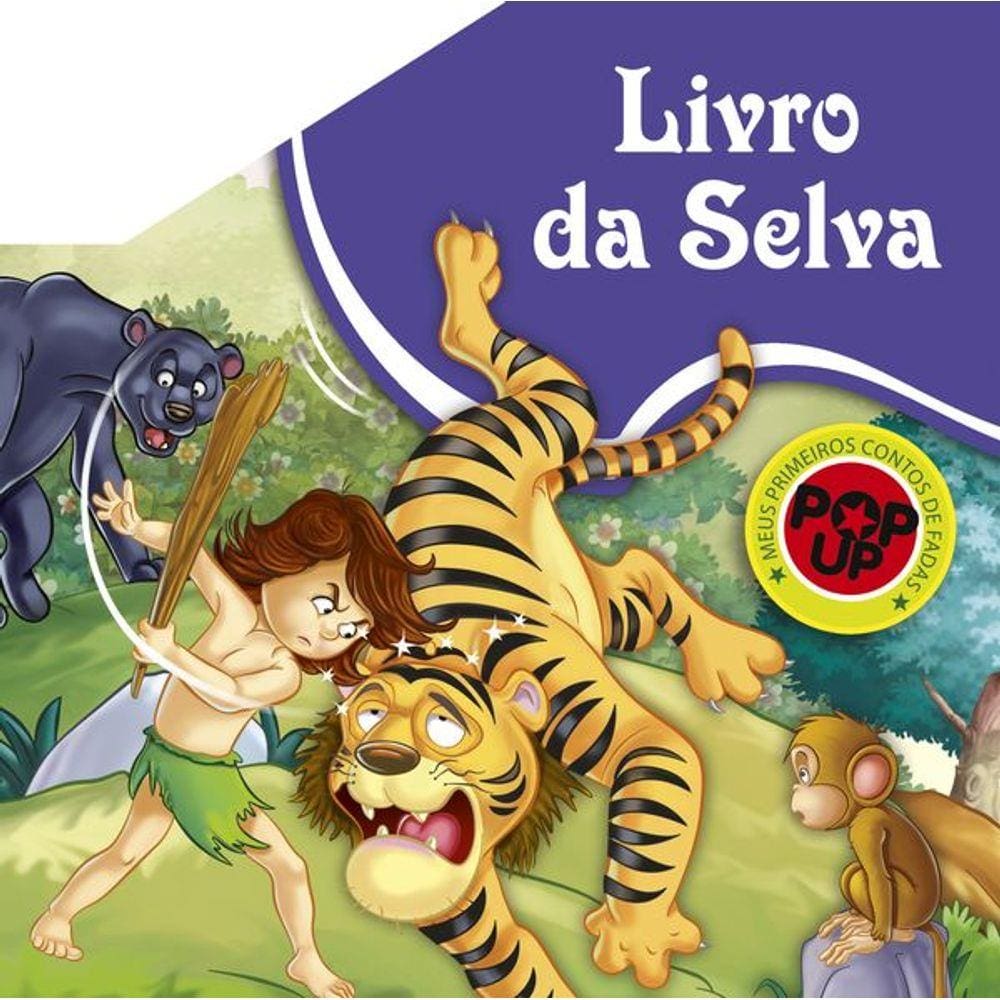 Livro da Selva - Livro Pop-Up