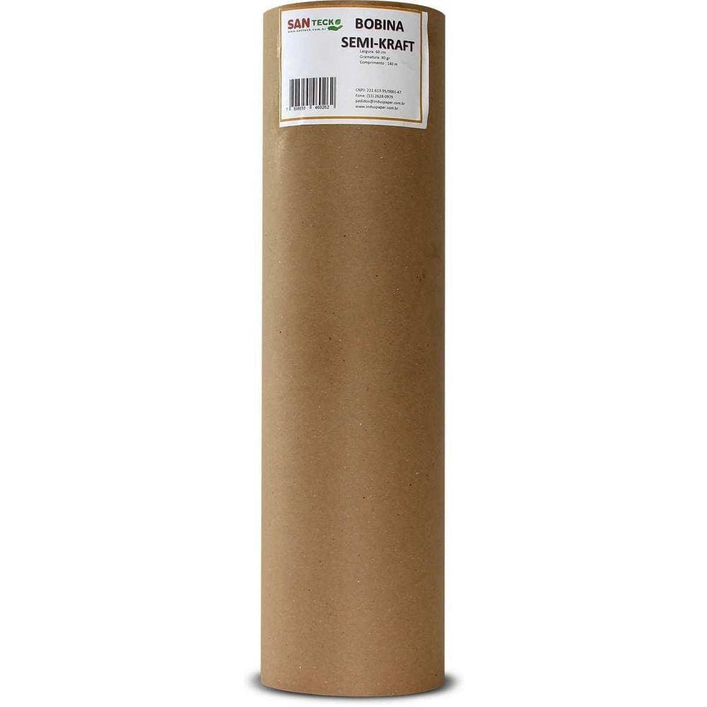 Papel Semi Kraft Bobina 40Cmx140M. 80Grs. +/- 4,5Kgs