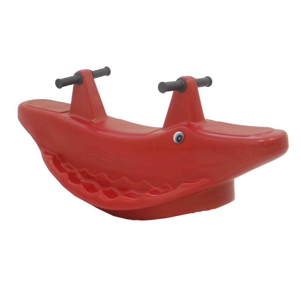 Gangorra Jacaré Balanço Infantil 2 Lugares  Cor Vermelho