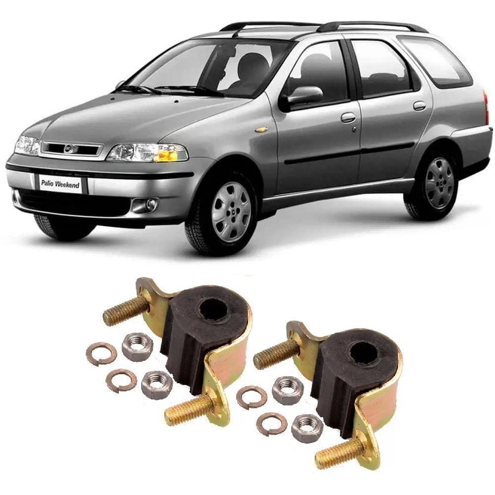 Kit Estabilizador Fiat Palio Weekend DianteiroCentral 1996 Até 2002 19MM - O Par