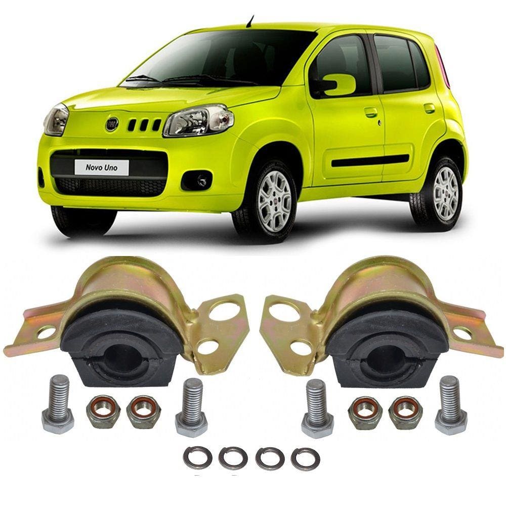 Kit Estabilizador Fiat Uno Dianteiro 2010 Até 2021 - O Par