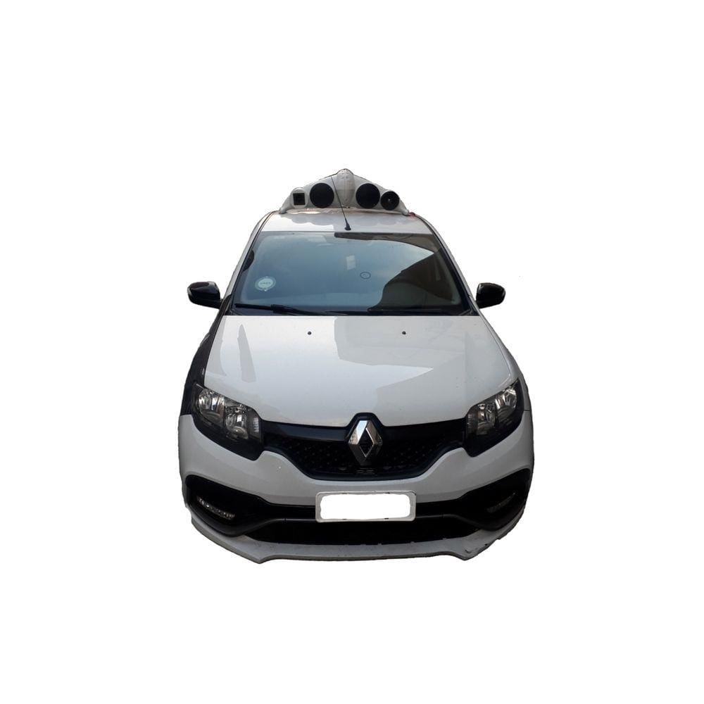 Caixa Acústica Supertech Navesom 4 Fal. de 6" 4 Tw C/Cabo e Presilha, Som P/Propaganda Carro (dispensa rack, instalador e parafuso)