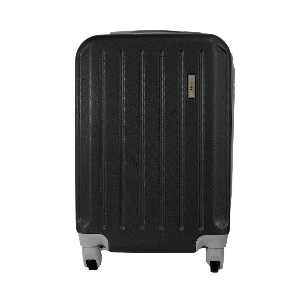 Mala de Bordo Pequena para Viagem em ABS IKA Scorpion Cadeado Integrado Preta