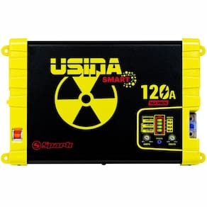 Fonte e Carregador Usina 120A Smart 12 Volts Battery Meter Bivolt