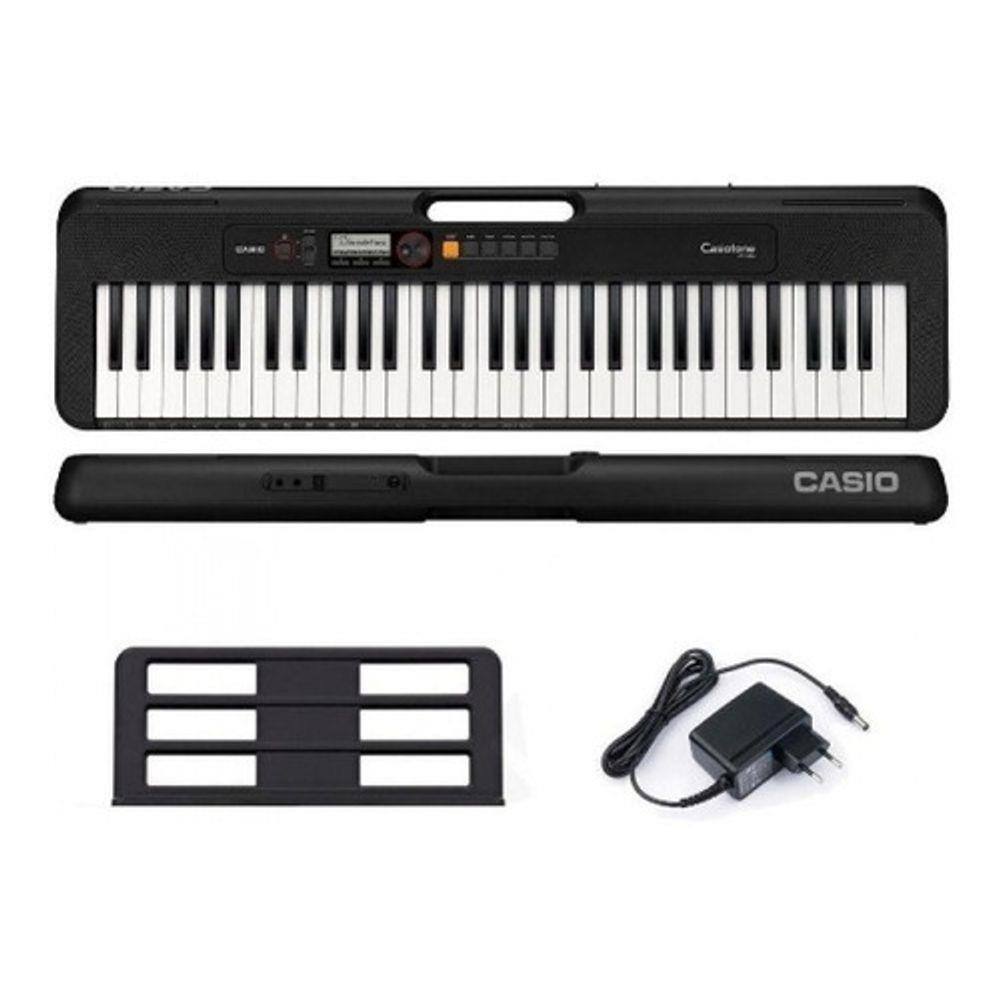 Teclado Infantil Casio SA-51 H2 Preto 32 Teclas Portátil Iniciante