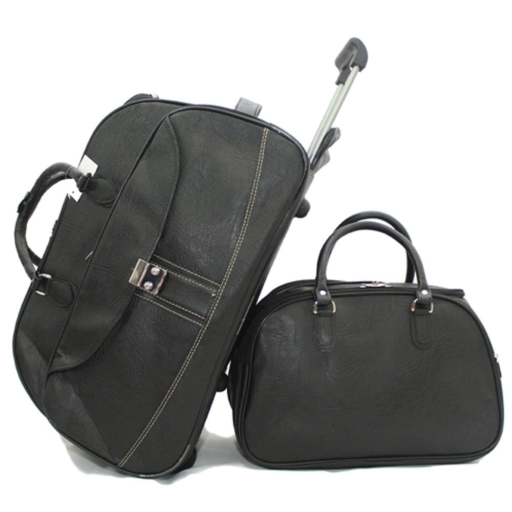 Kit De Mala Para Viagem Com Rodinhas E Bolsa De Mão