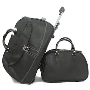 Kit De Mala Para Viagem Com Rodinhas E Bolsa De Mão