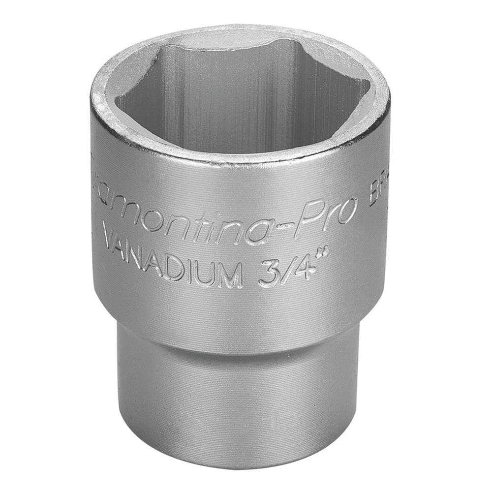 Soquete Sextavado em Aço Cromo Vanádio 36 mm - Encaixe 3/4&quot; Tramontina