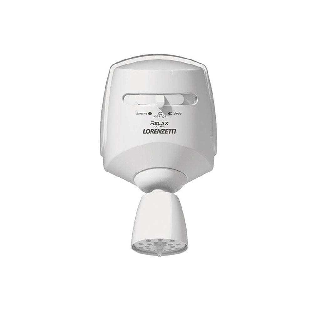 Chuveiro Lorenzetti Relax Ultra 3T Branco - 127V