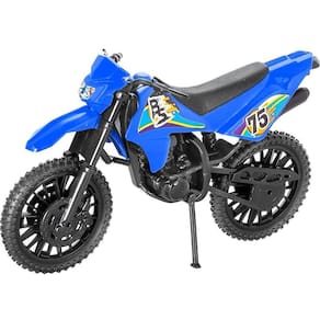 Miniatura Moto Trilha Kawasaki Klx250sr Motinha Ferro Maisto