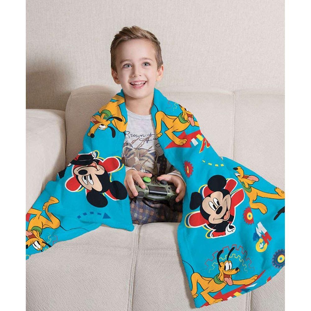 Manta Infantil Microfibra Disney Grande 1,50Mx1,25M Lepper Juvenil