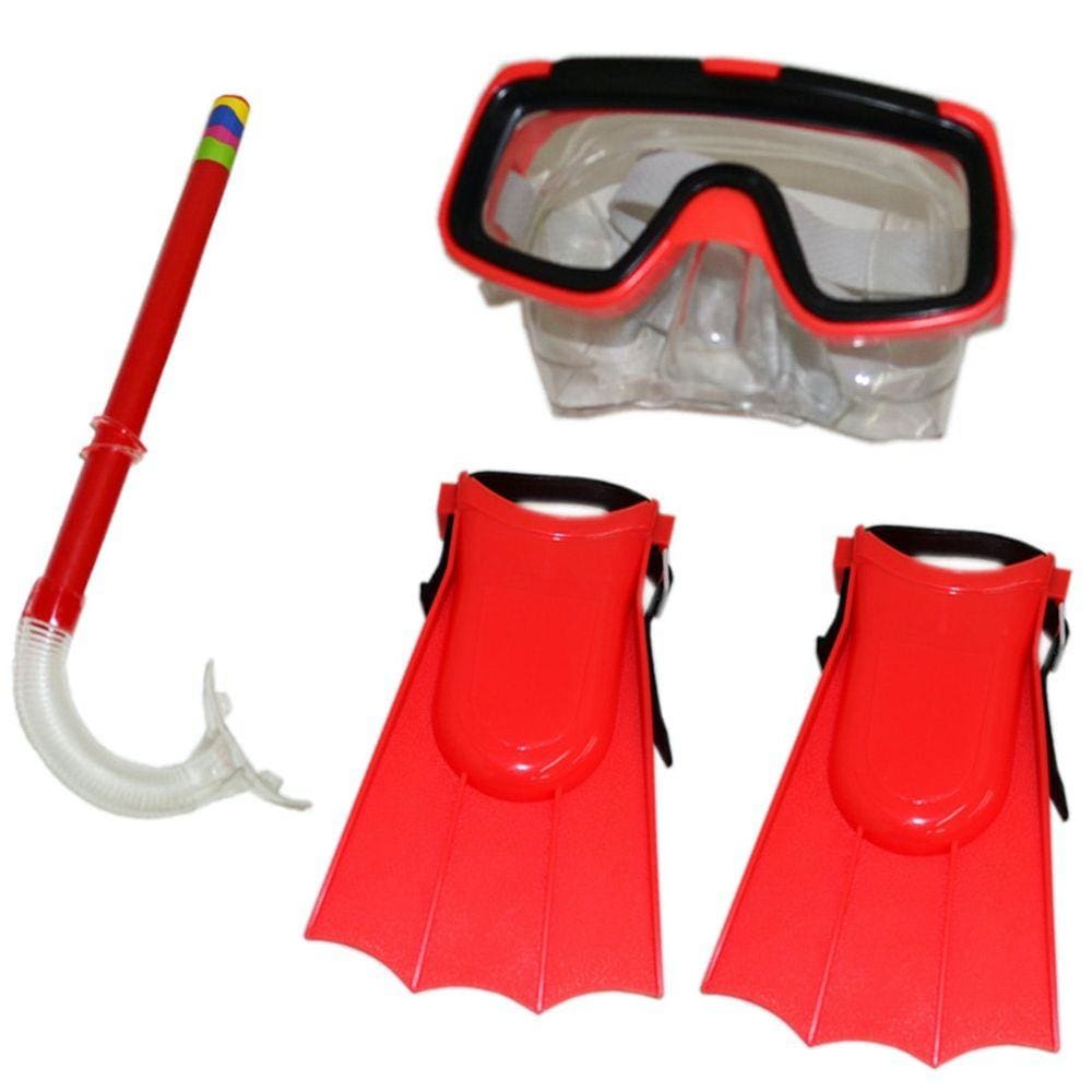 Kit Mergulho Infantil Snorkel Pé de Pato Art Sport 3Em1