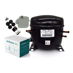 Motor Compressor Embraco 1/4+ 110v Geladeira Freezer Gasr134