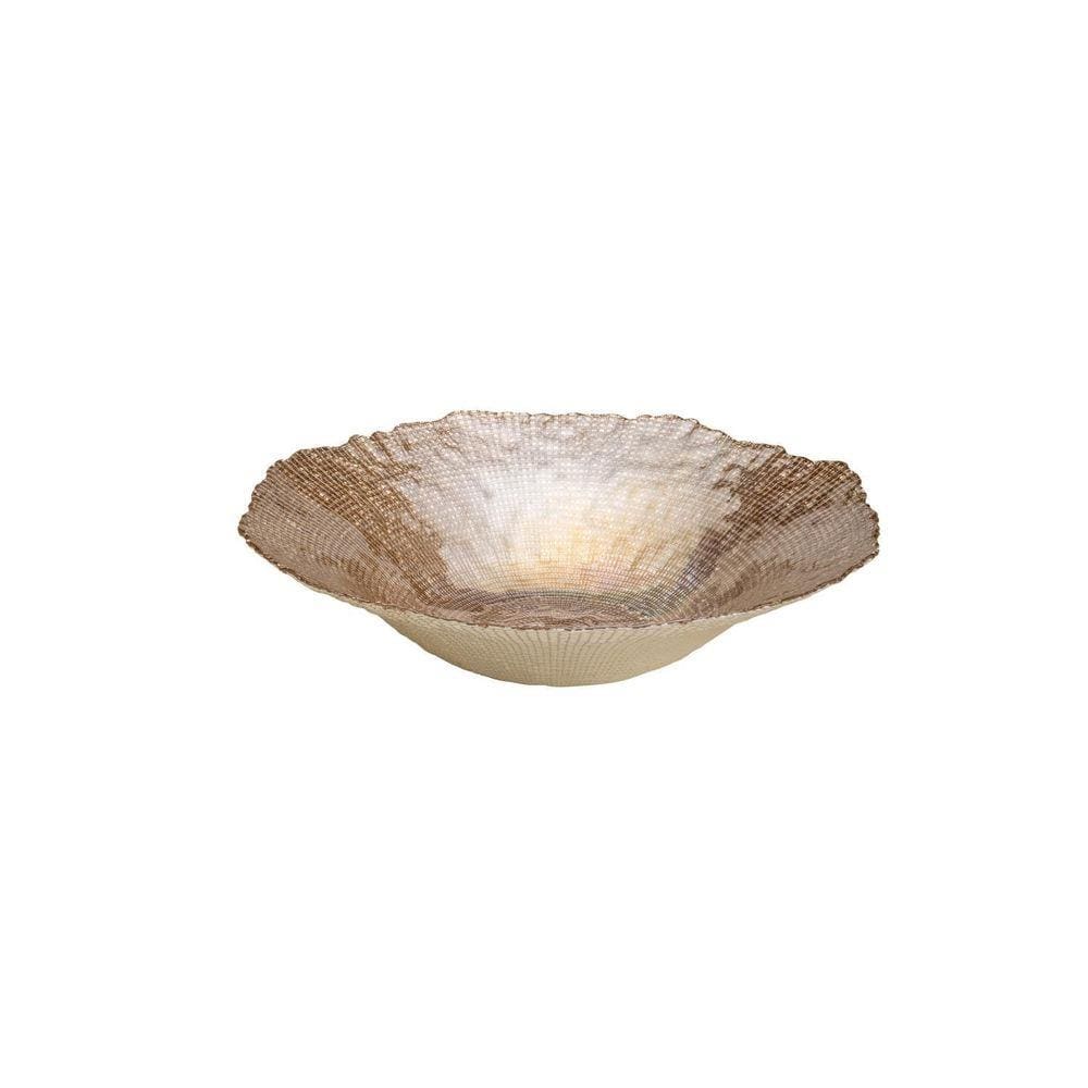 Centro De Mesa De Vidro Infinity 40X10Cm