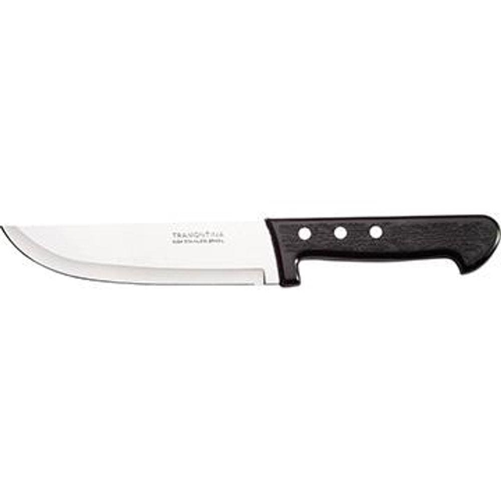 Faca Cozinha Inox 7” Cabo Preto Emb. c/ 12 Un. - Tramontina