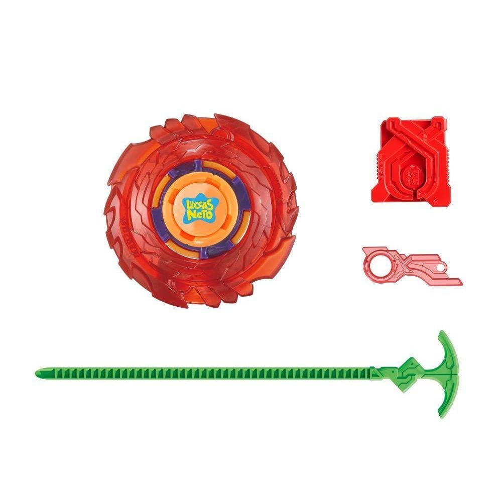Pião Giro Maluco Do Luccas Neto (Vermelho)