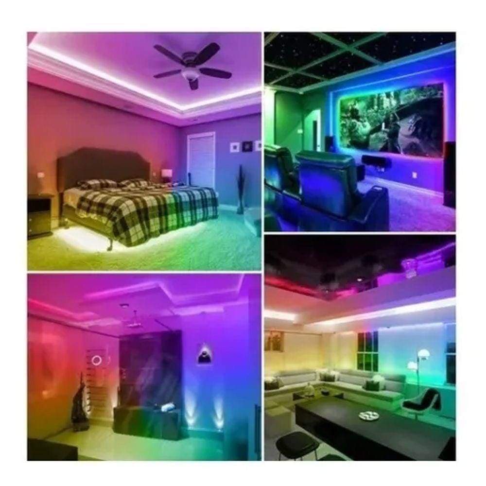 Fita de Led 5 Metros BIVOLT de Silicone