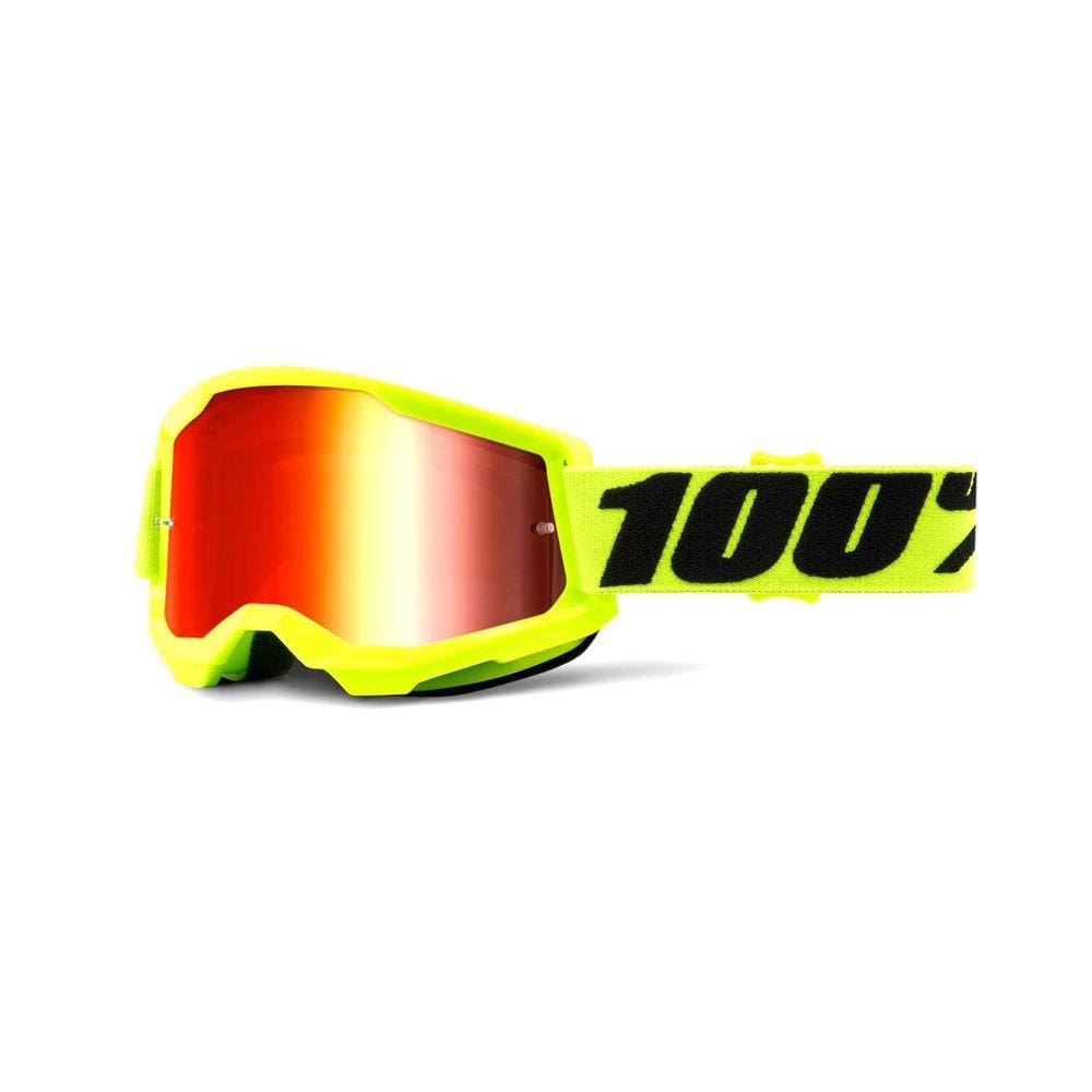 Óculos 100% Strata 2 Lente Espelhado Trilha Motocross
