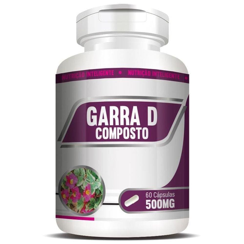 Garra D Composto 500Mg - Garra Do Diabo - 1 Pote Com 60 Cáp.